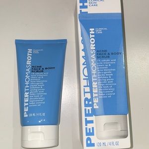 Peter Thomas Roth Acne Face and Body Scrub - New - 4 Fl Oz